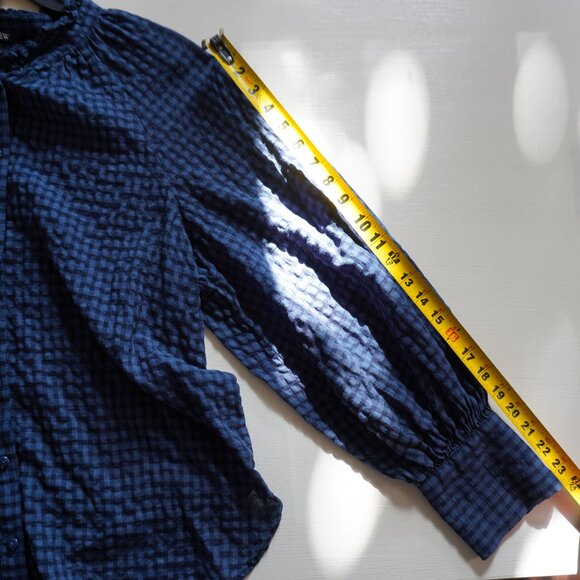 J. Crew Plaid Button Down size 16 - Picture 9 of 9